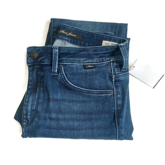 Mavi TESS High Rise Skinny Denim Jeans Womens 27 X 27 Pants Blue Sample - Picture 9 of 9
